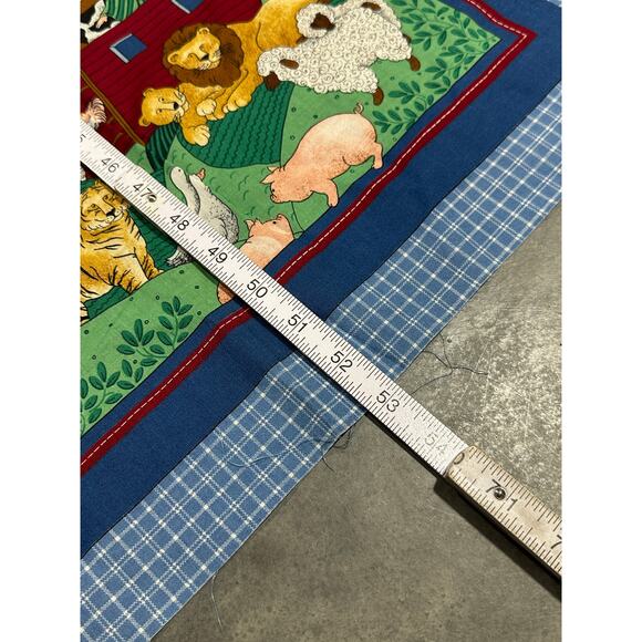 Noah's Ark, Fabric Panel, Sewing Supply, Bedding, Craft Project, ~ 250811-WH 490 - Picture 2 of 3